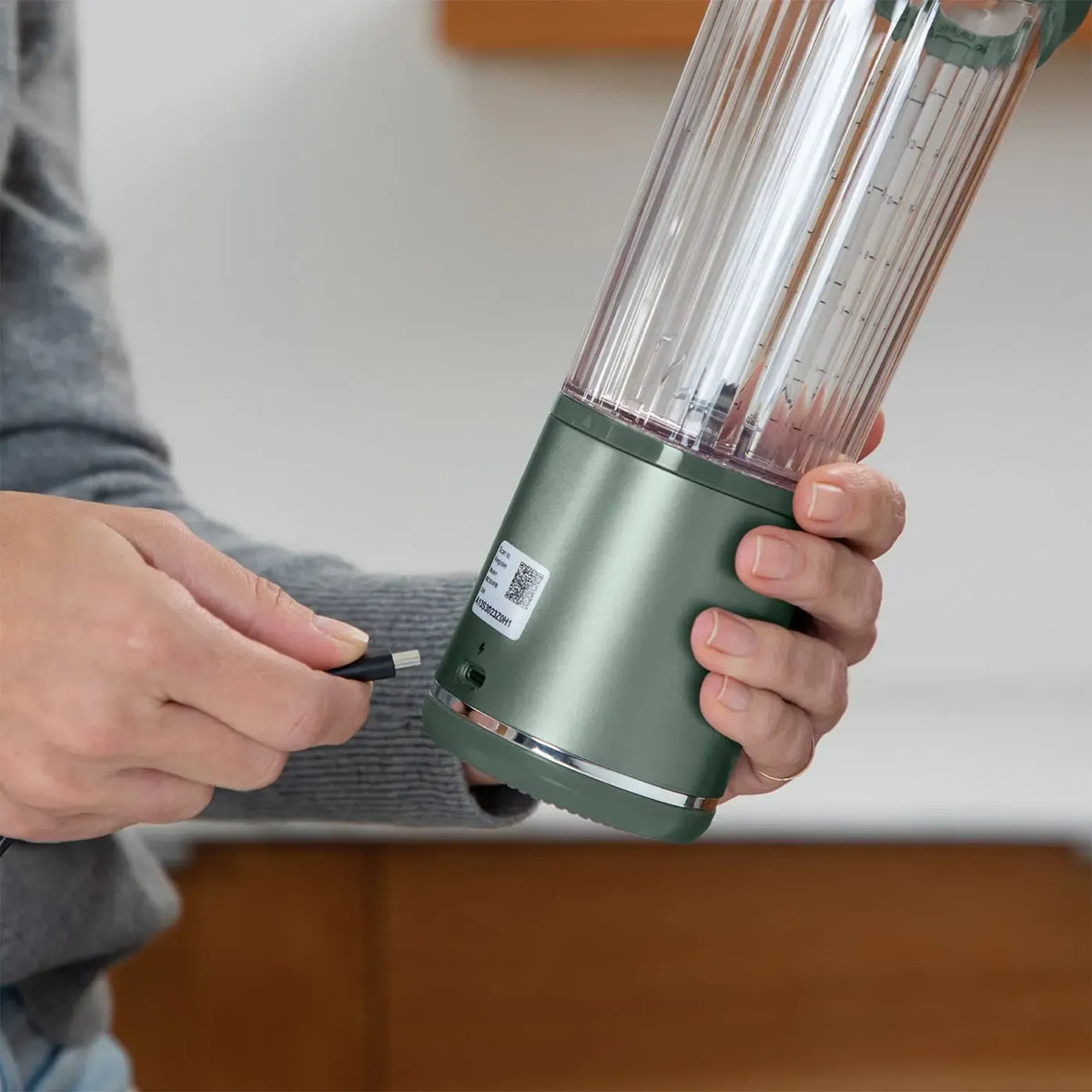 Cordless Portable Blender – 530ml Rechargeable for Smoothies & Shakes