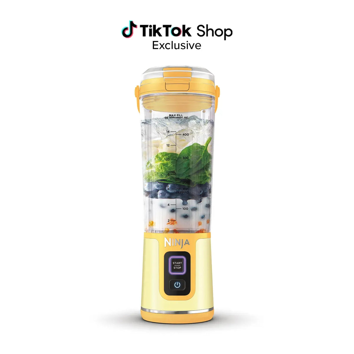 Cordless Portable Blender – 530ml Rechargeable for Smoothies & Shakes