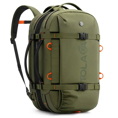 Expandable Travel Backpack 40L-50L – Laptop, Wet-Dry Compartment, Carry-On