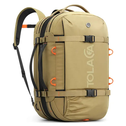 Expandable Travel Backpack 40L-50L – Laptop, Wet-Dry Compartment, Carry-On